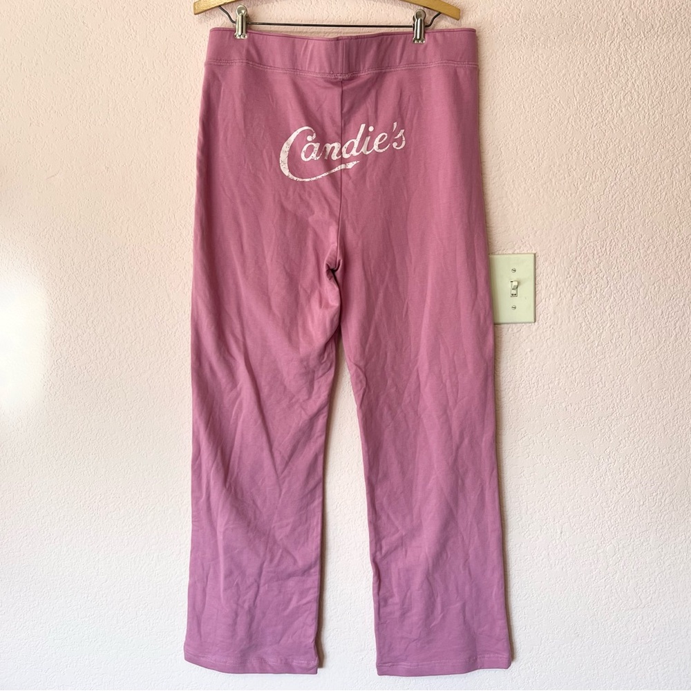 Vintage Y2K 2000s mcbling pink purple Candies yoga pants
